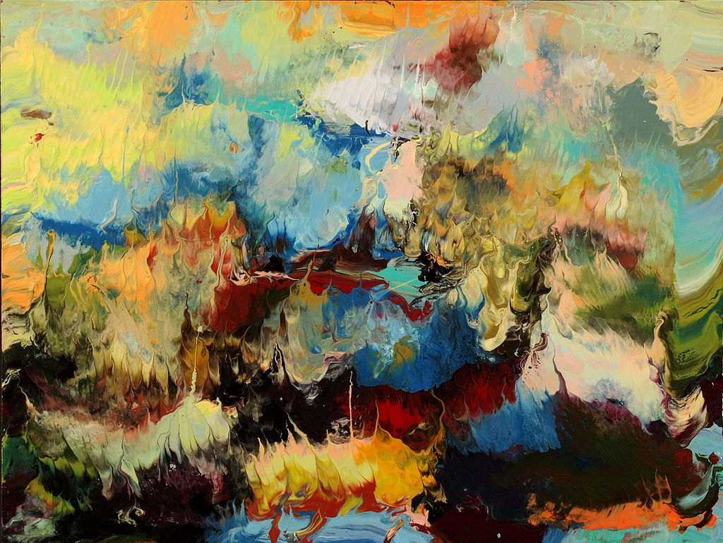 Acrylic on Wood, 32in x 24in - 2003